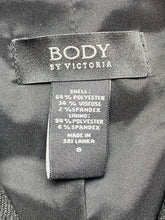 Load image into Gallery viewer, Body By Victoria Suit Jacket Women 8 Medium Charcoal Gray Single Breasted Blazer