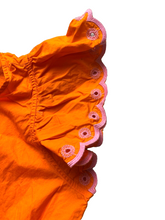 Load image into Gallery viewer, Re-Imagined by J Crew Dress Womens Small Boho Peasant Fairycore Ruffle Fit Flare