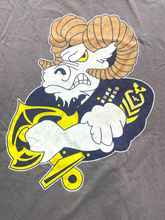 Load image into Gallery viewer, USS Providence Shirt Adult Large Taupe USN Ram Navy Military Pride Anchor Mens