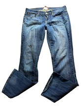 Load image into Gallery viewer, Lucky Brand Jeans Womens 8/29 (34x31) Blue Ringspun Dungarees Flare Denim Ladies