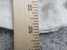 Load image into Gallery viewer, Cynthia Rowley Shirt Womens Small White 100% Linen Wrap Blouse Babydoll Ladies