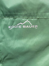 Load image into Gallery viewer, Eddie Bauer Jacket Adult Extra Large Green Full Zip Hoodie Windbreaker Nylon Men