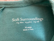 Load image into Gallery viewer, Soft Surroundings Dress Womens Extra Large Teal A-Line Swing Tunic Casual Ladies
