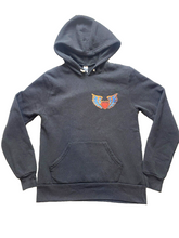 Load image into Gallery viewer, Alternative Sweatshirt Youth Small Black The National Angel Wings Hoodie Boys