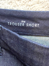 Load image into Gallery viewer, Liverpool Shorts Womens 24W (27x5.5) Midnight Blue Denim The Trouser Cuffed Plus