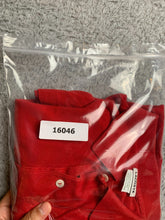 Load image into Gallery viewer, Lacoste Shirt Adult 9 Red Preppy Solid Casual Alligator Golf Polo France Mens