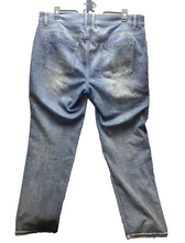 Load image into Gallery viewer, Chicos Jeans Womens 3 (42x30.5) Blue Denim Platinum Spandex Stretch Straight Leg