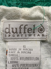 Load image into Gallery viewer, VTG Duffel Pants Women Small (31x29.5) Kelly Green Jogger Active Fruit