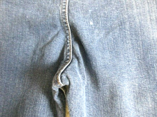 Load image into Gallery viewer, Wrangler Jeans Adult 48x30 Blue Relaxed Fit Whiskered Zip Fly Denim 97FXWXD Mens