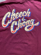 Load image into Gallery viewer, Cheech And Chong Shirt Adult Large Maroon Best Buds in Weed Smoke Funny Mens