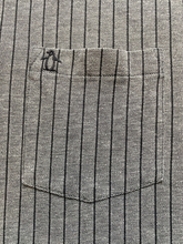 Load image into Gallery viewer, Penguin Munsingwear Shirt Adult 2XL Gray Pique Striped Casual Golf Polo Mens