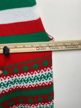 Load image into Gallery viewer, Eyeshadow Jumpsuit Womens Large JOY Ugly Christmas Romper Overalls Nordic Ladies