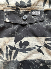 Load image into Gallery viewer, Salty Crew Shirt Adult Medium Black Sand Technical Woven AOP Flower Casual Mens