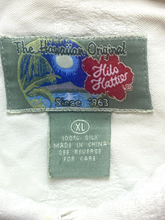 Load image into Gallery viewer, Hilo Hattie Shirt Adult Extra Large Beige Button Up Hawaiian Casual Silk Mens