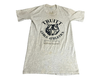 Load image into Gallery viewer, VTG TRUITT Shirt Womens Small Gray Girls Athletics Single Stitch Sportswear 70s