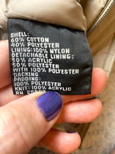 Load image into Gallery viewer, VTG Members Only Jacket Adult 44L Taupe Full Zip Snaps Bomber Outdoor Mens