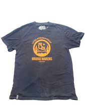 Load image into Gallery viewer, LRG Shirt Womens 2XL Black Orange Oversized Bridge Makers Premium Fit Streetwear