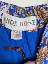 Load image into Gallery viewer, Knox Rose Dress Women 2XL XXL AOP Flower Off The Coast Boho Tiered Sundress NWT