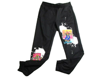 Load image into Gallery viewer, Rebel Minds Pants Womens Extra Large Black Jogger Sweatpants Legends Never Die