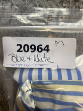 Load image into Gallery viewer, Ralph Lauren Shirt Adult Extra Large Blue White Striped Custom Fit Red Pony Mens