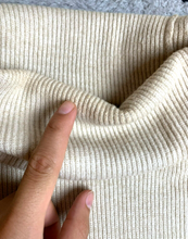 Load image into Gallery viewer, Free People Sweater Womens Medium Beige Turtleneck Oversized Pullover Ladies