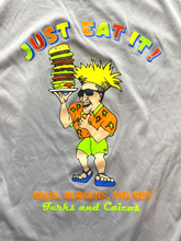 Load image into Gallery viewer, Big Al's Island Grill Shirt Adult Medium Silver Turks & Caicos Just Eat It Mens