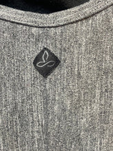 Load image into Gallery viewer, Prana Dress Womens Medium Gray Cut Out Back A-Line Flared Nylon Stretch Ladies