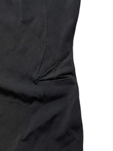 Load image into Gallery viewer, ZARA Dress Womens Medium Black Fitted Bodycon Ribbed Knit Mini Casual Mesh Trim
