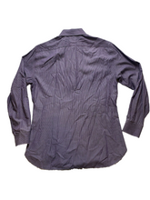 Load image into Gallery viewer, John Varvatos Shirt Adult 15 32/33 (Small) Purple Slim Fit Button Up USA Mens