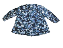 Load image into Gallery viewer, Lucky Brand Shirt Womens Large Boho Linen Viscose Blouse Allover Print Floral