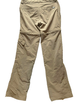 Load image into Gallery viewer, The North Face Pants Womens 2 (30x29.5) Khaki Convertible Hiking Outdoor Cargo