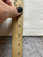 Load image into Gallery viewer, Karl Lagerfeld Paris Shirt Womens Extra Large Ivory Oversized Rhinestones Ladies