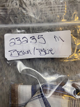 Load image into Gallery viewer, Roper Shirt Adult Extra Large Brown Blue Checkered Pearl Snap Western Cowboy Men