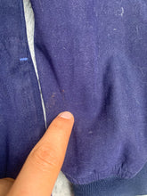 Load image into Gallery viewer, Arnold Palmer Jacket Adult Medium Navy Full Zip Mock Neck Golf Windbreaker Mens