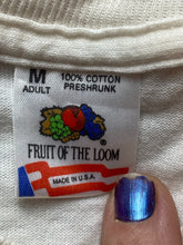 Load image into Gallery viewer, Vintage Just Say No Shirt Adult Medium White Single Stitch Indiana Mens