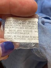 Load image into Gallery viewer, Foxy Women Dress Womens Medium Blue Embroidered Flower Denim Flared Grandmacore