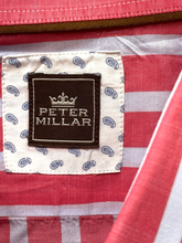 Load image into Gallery viewer, Peter Millar Shirt Adult Extra Large Watermelon Stripes Button Up Crown Mens