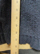 Load image into Gallery viewer, Free People Sweater Womens Medium Black Oversized Boxy Belted Cardigan Nylon