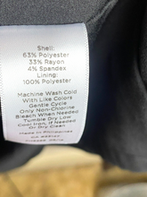 Load image into Gallery viewer, Talbots Dress Womens 14W Black Bell Sleeve Boxy Midi Shift Spandex Plus Ladies