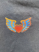 Load image into Gallery viewer, Alternative Sweatshirt Youth Small Black The National Angel Wings Hoodie Boys