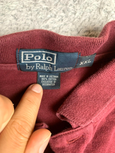 Load image into Gallery viewer, Ralph Lauren Shirt Adult 2XL XXL Maroon Preppy Blue Pony Casual Golf Polo Mens
