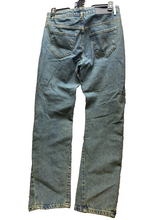 Load image into Gallery viewer, Boohoo Man Jeans Adult 32x30 Blue Denim Graffiti Button Fly Hip Hop Punk Y2K