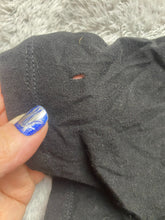 Load image into Gallery viewer, Hot Topic Shirt Womens Large Black Goth Milk Cropped Streetwear Oversized Ladies