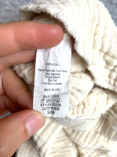 Load image into Gallery viewer, April Meets October Pants Womens Small/Medium (26x28) Ivory Lounge Gauze USA