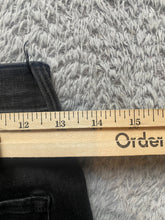 Load image into Gallery viewer, Pacsun Jeans Womens 26x27 Black Denim Destroyed Raw Hem Rayon Spandex Grunge