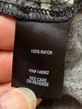 Load image into Gallery viewer, Torrid Skirt Womens 1 (35" Waist) Black AOP Flower Boho Faux Wrap Hi Low Rayon