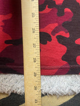 Load image into Gallery viewer, POLO Ralph Lauren Shirt Adult Large Red Camo 1/4 Zip Thermal Hoodie Pullover Men