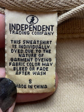 Load image into Gallery viewer, Hypersensitive Sweatshirt Adult Small Tan Sweater Independent Trading Co Mens