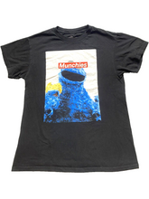 Load image into Gallery viewer, Sesame Street Shirt Adult Medium Black Funny Cookie Monster Munchies Street Mens