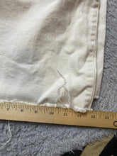 Load image into Gallery viewer, BDG Urban Outfitters Jeans Adult 29x28 White A-Wide Raw Hem Baggy Hip Hop Mens